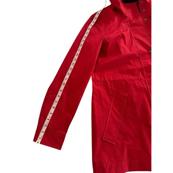 Hunter Water Resistant Cotton Smock Rain Jacket Hood Mesh Lined Drawstring Small - Picture 13 of 16